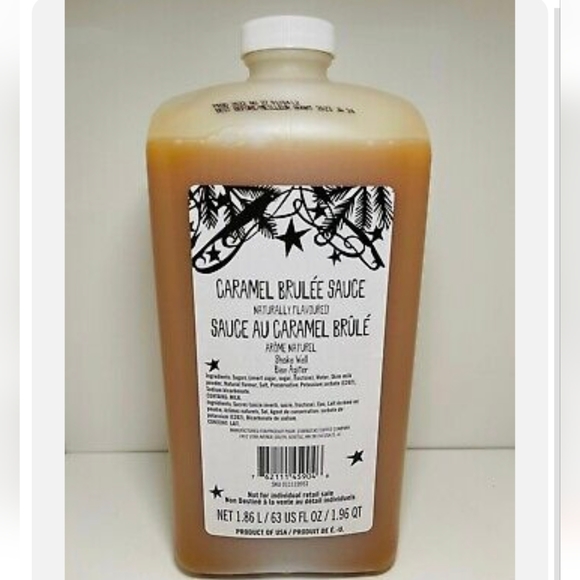 Starbucks Kitchen New Seasonal Starbucks Caramel Brulee Sauce